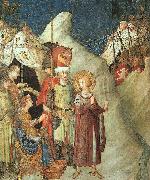 Simone Martini St.Martin Renouncing the Sword oil painting picture wholesale